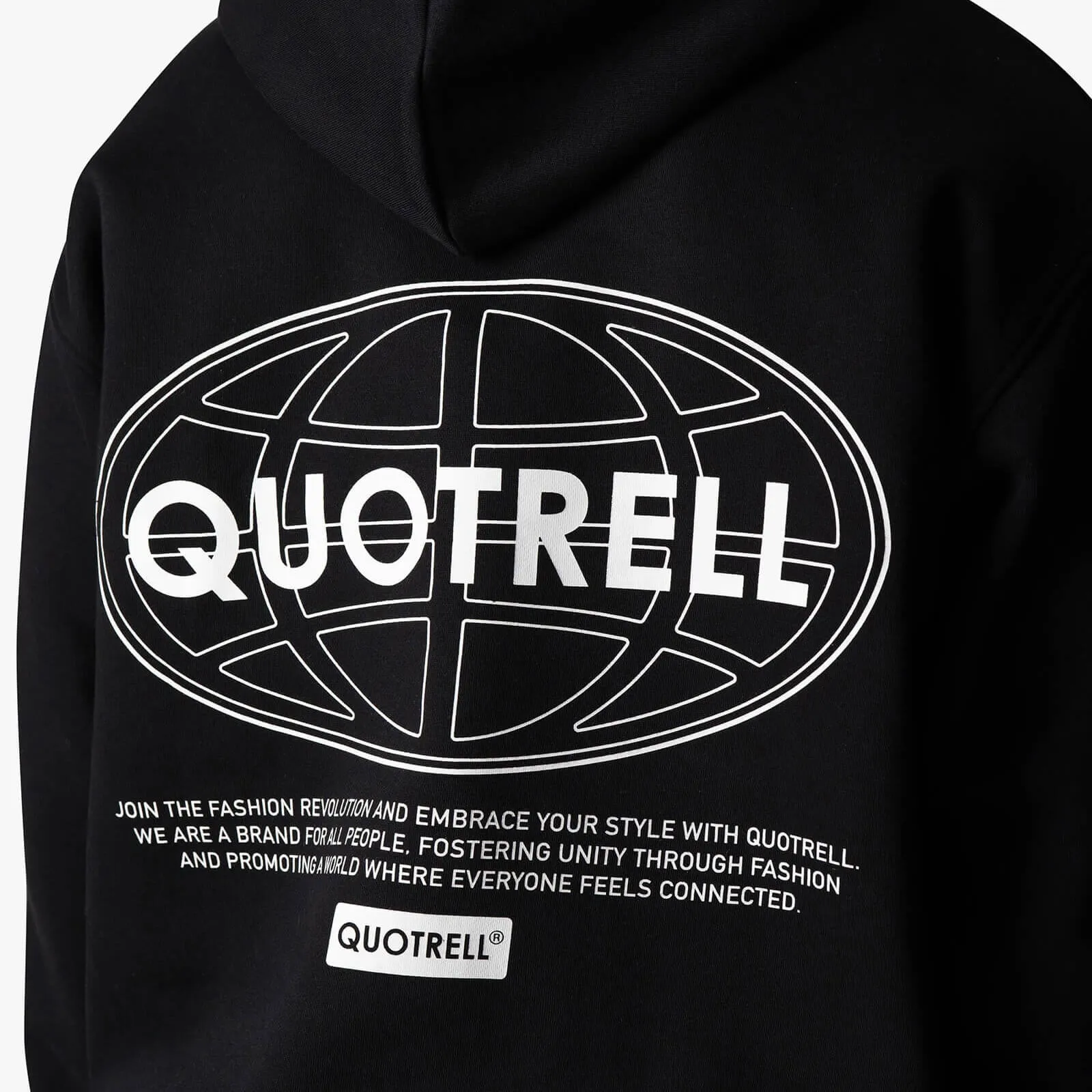 STRATIX HOODIE | BLACK/WHITE