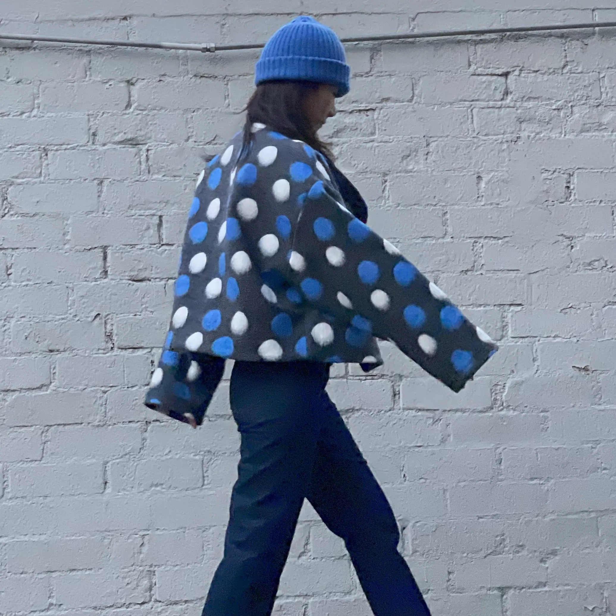[STUDIO Collection] DOT Coat Gray