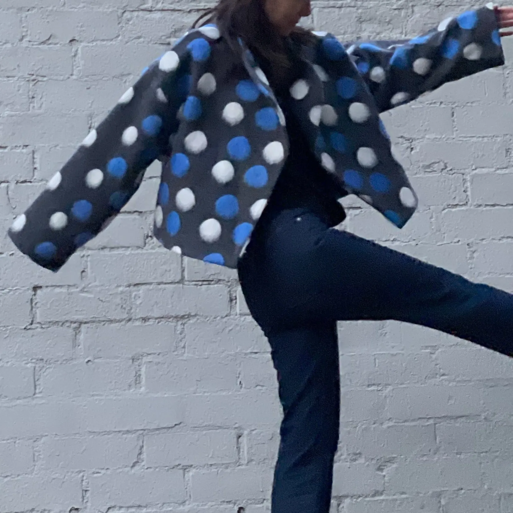 [STUDIO Collection] DOT Coat Gray