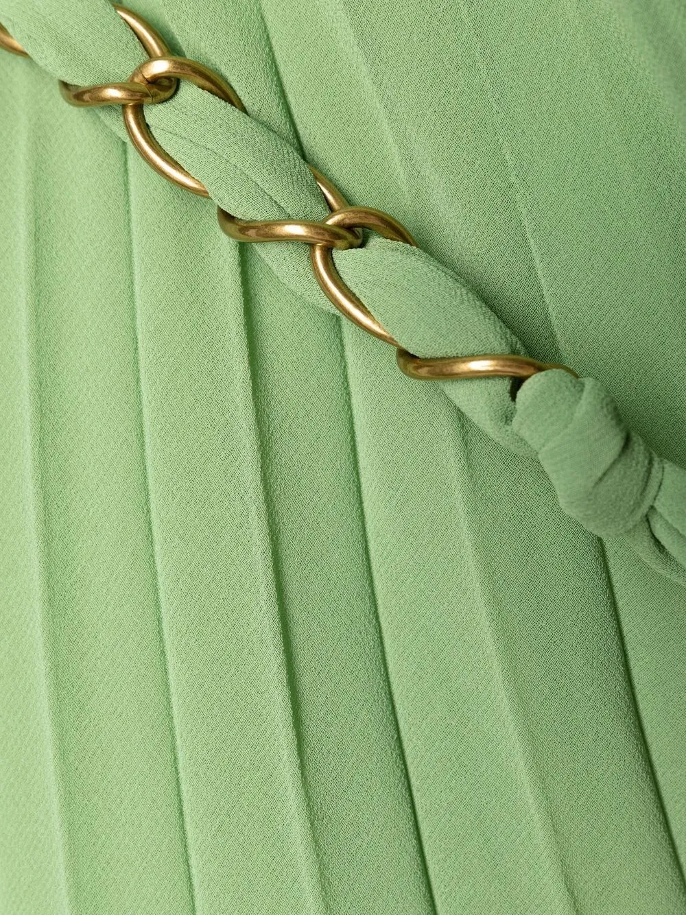 Sunray pleated midi dress