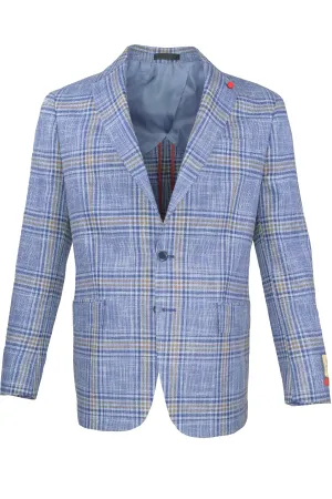 TailoRed Drago Sport Coat - Navy Chestnut