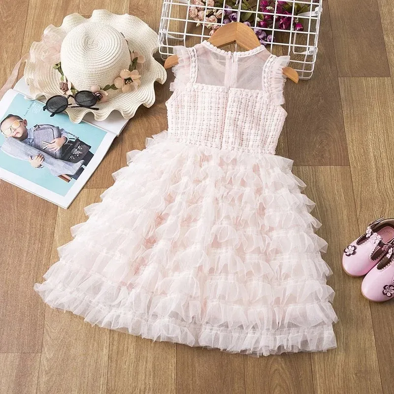 The Praeline  Ruffle Dress