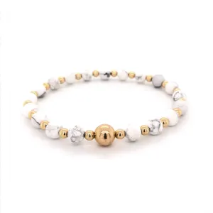 The Tommy Bracelet • Howlite