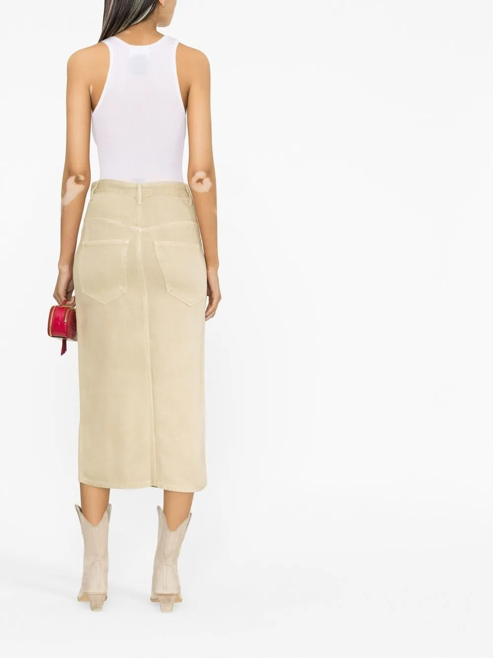 Tilauria denim skirt