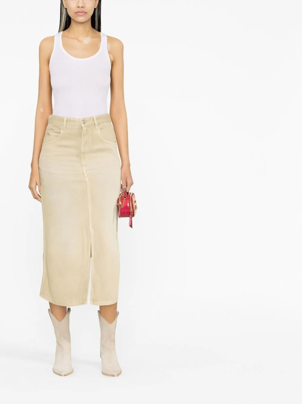 Tilauria denim skirt