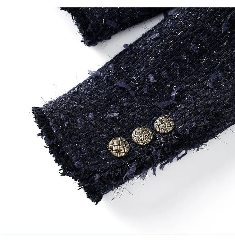 Timeless Elegance Tweed Jacket – Chic & Unique