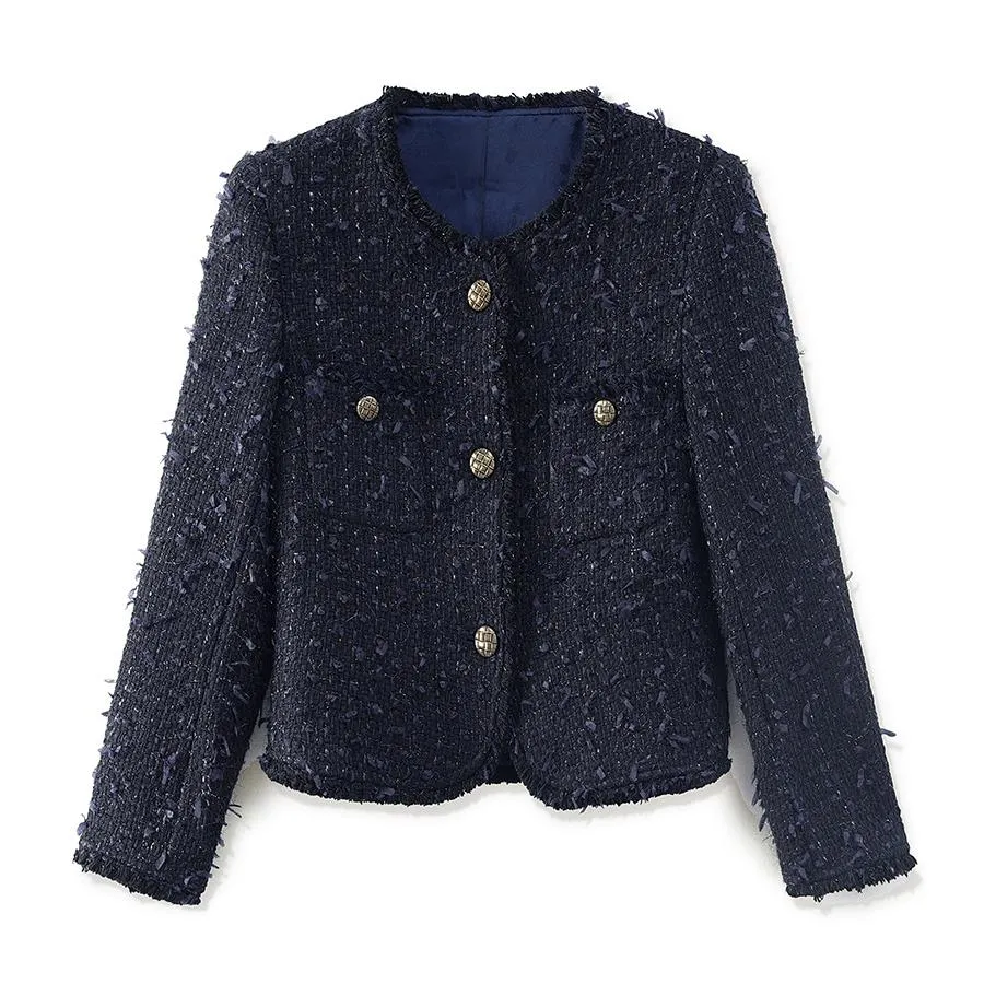Timeless Elegance Tweed Jacket – Chic & Unique
