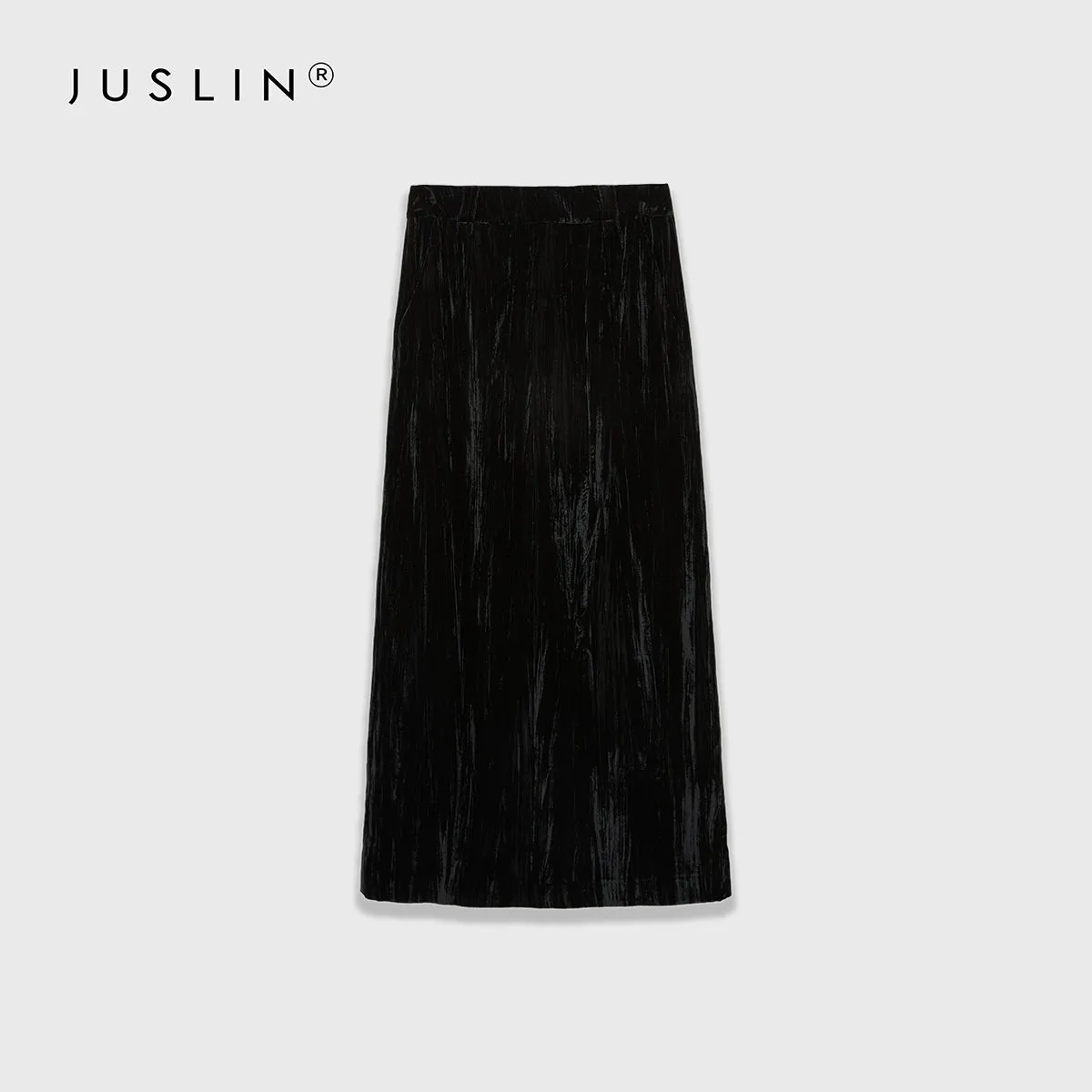 Velvet Maxi Skirt