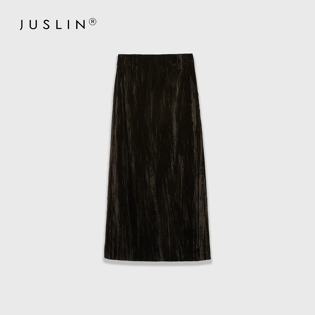 Velvet Maxi Skirt