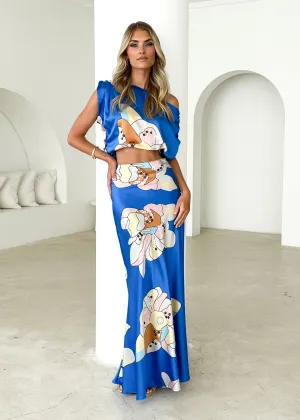 Venus Maxi Skirt - Azure Astrid
