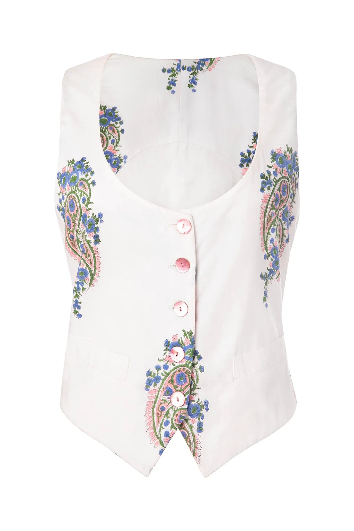 Vivienne Paisley Waistcoat