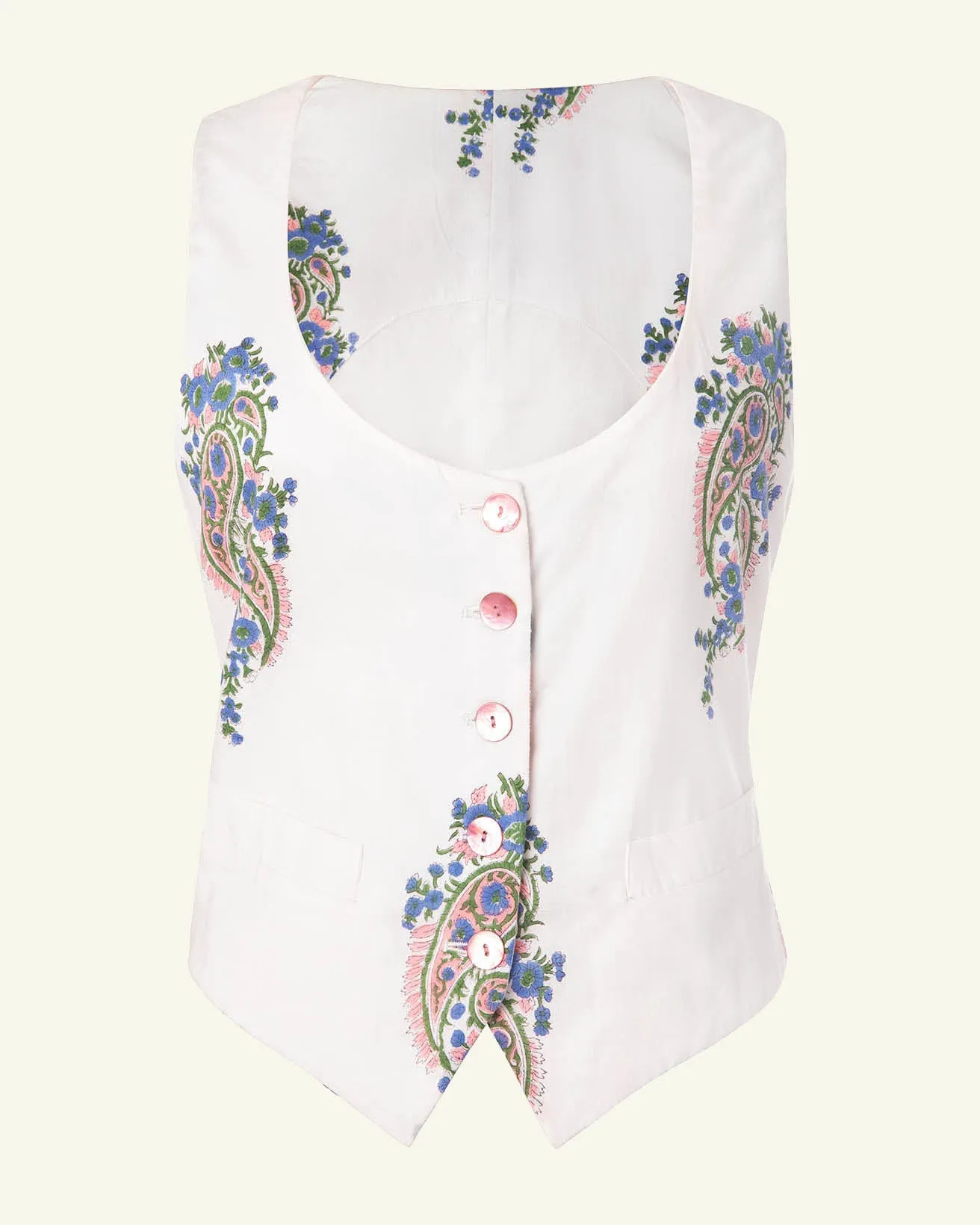 Vivienne Paisley Waistcoat