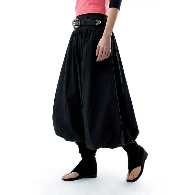 Voluminous Black Skirt
