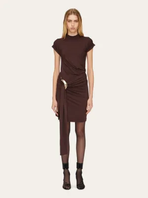 Waist Sash Short Dress