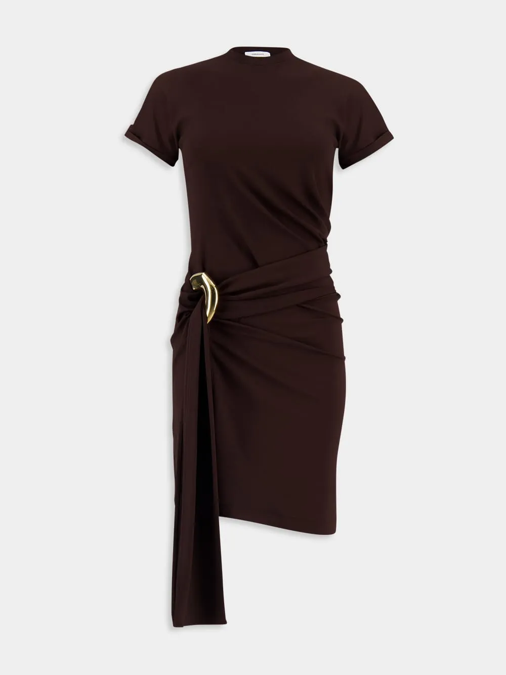 Waist Sash Short Dress