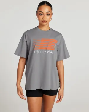Women's Athletics Club Tee - Grey