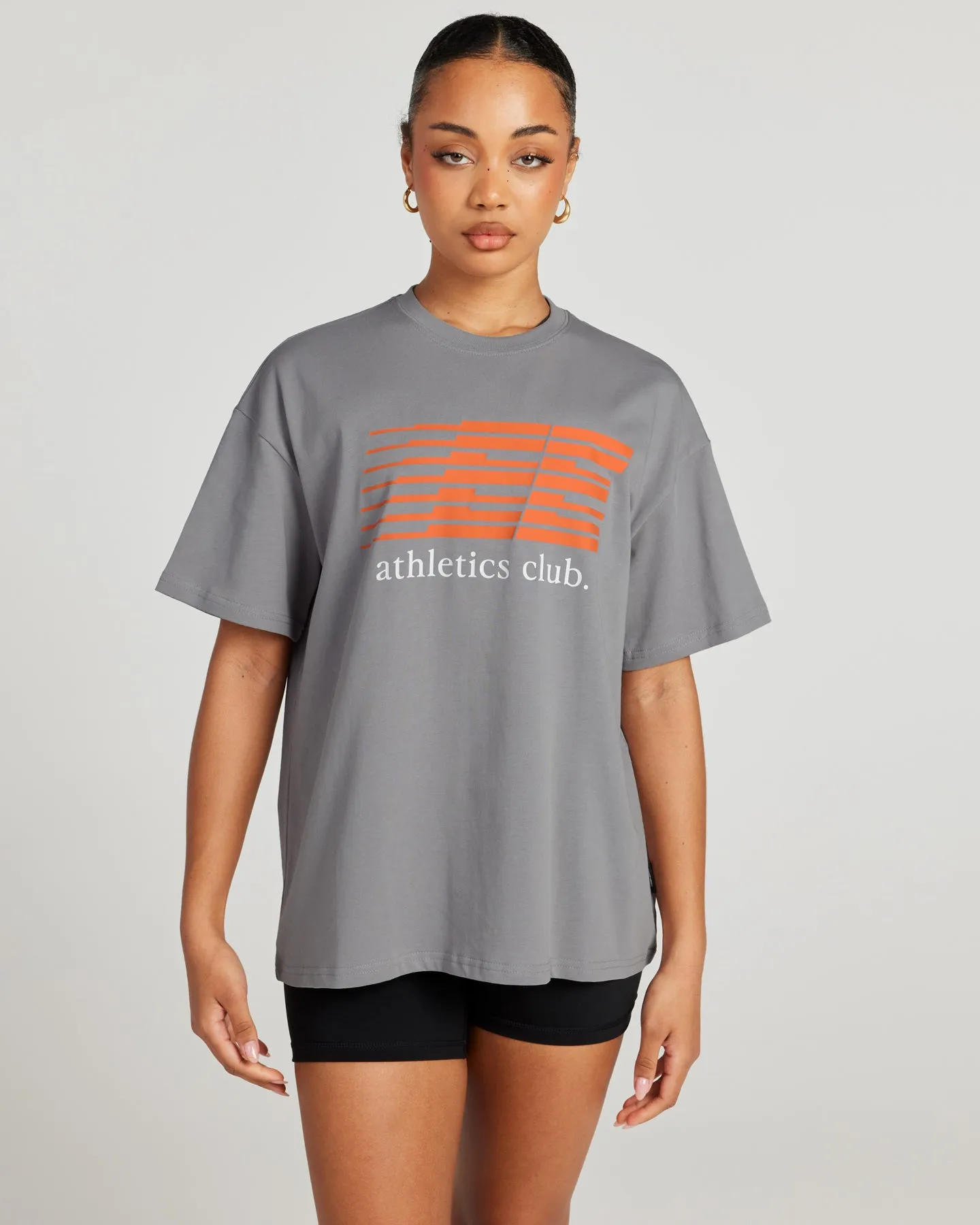 Women's Athletics Club Tee - Grey