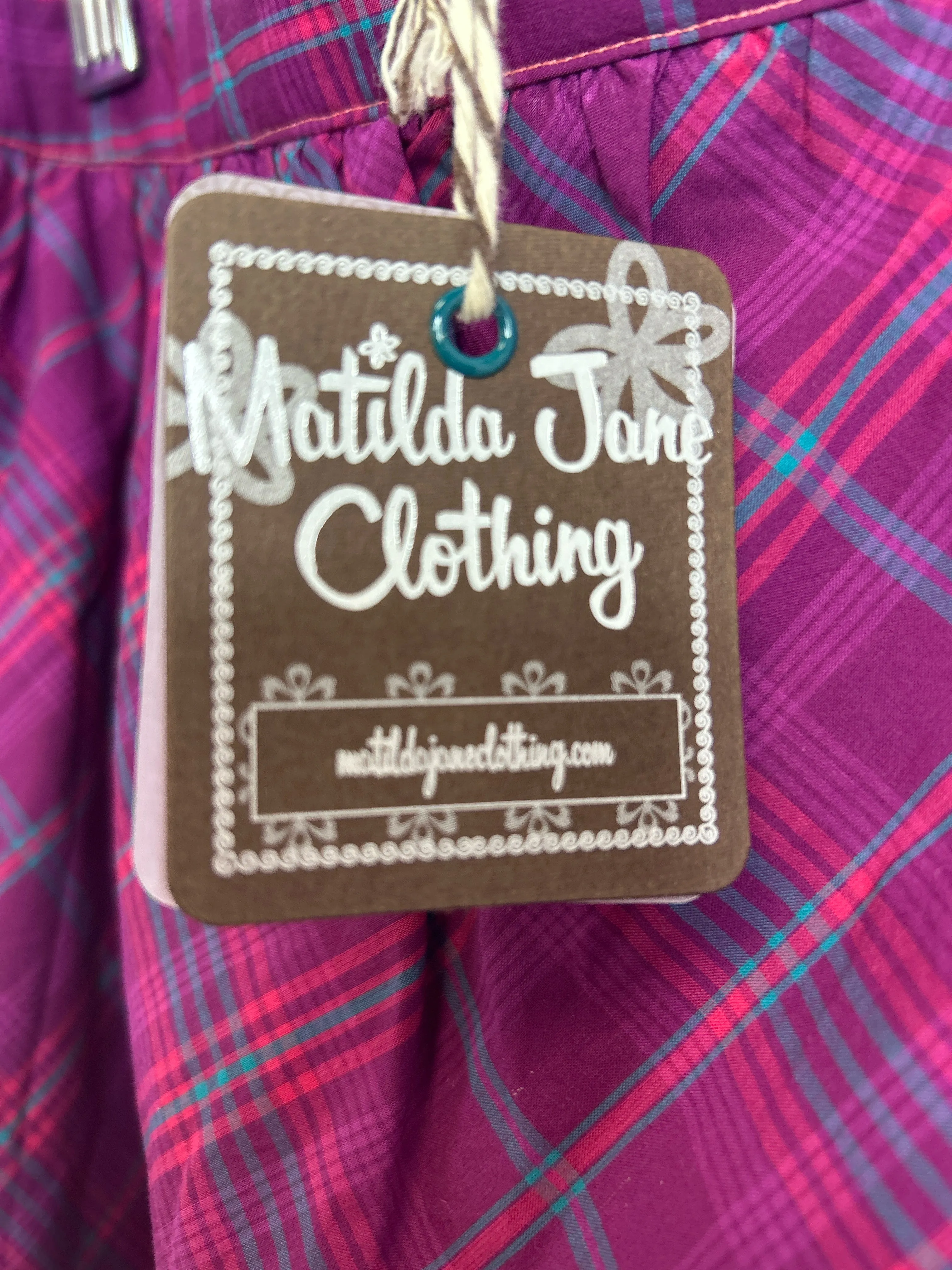 Womens Size Lg Misses Purple Matilda Jane NWT Skirt