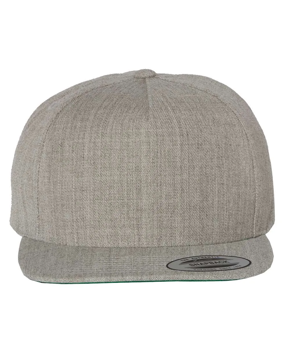 Wool Blend Snapback Cap