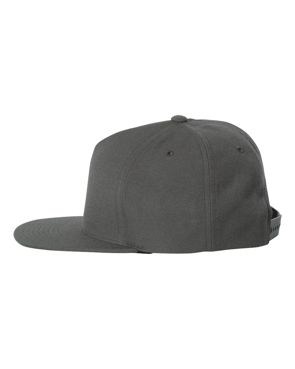 Wool Blend Snapback Cap