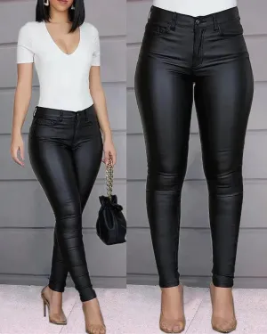 Xara® | Stretch Trousers Made Of Faux Leather