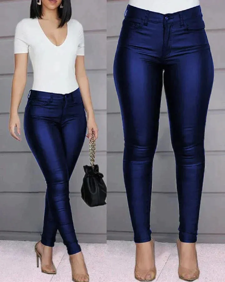 Xara® | Stretch Trousers Made Of Faux Leather