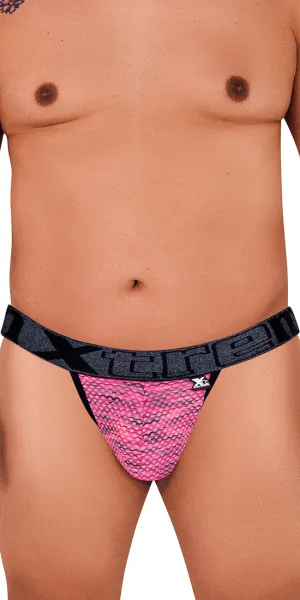 Xtremen 91098x Microfiber Mesh Bikini Pink