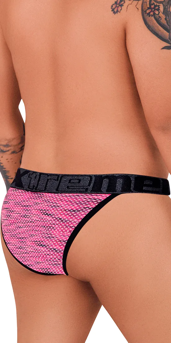 Xtremen 91098x Microfiber Mesh Bikini Pink