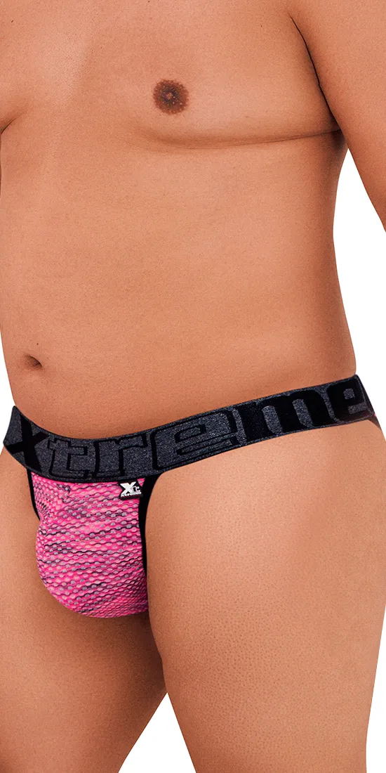 Xtremen 91098x Microfiber Mesh Bikini Pink