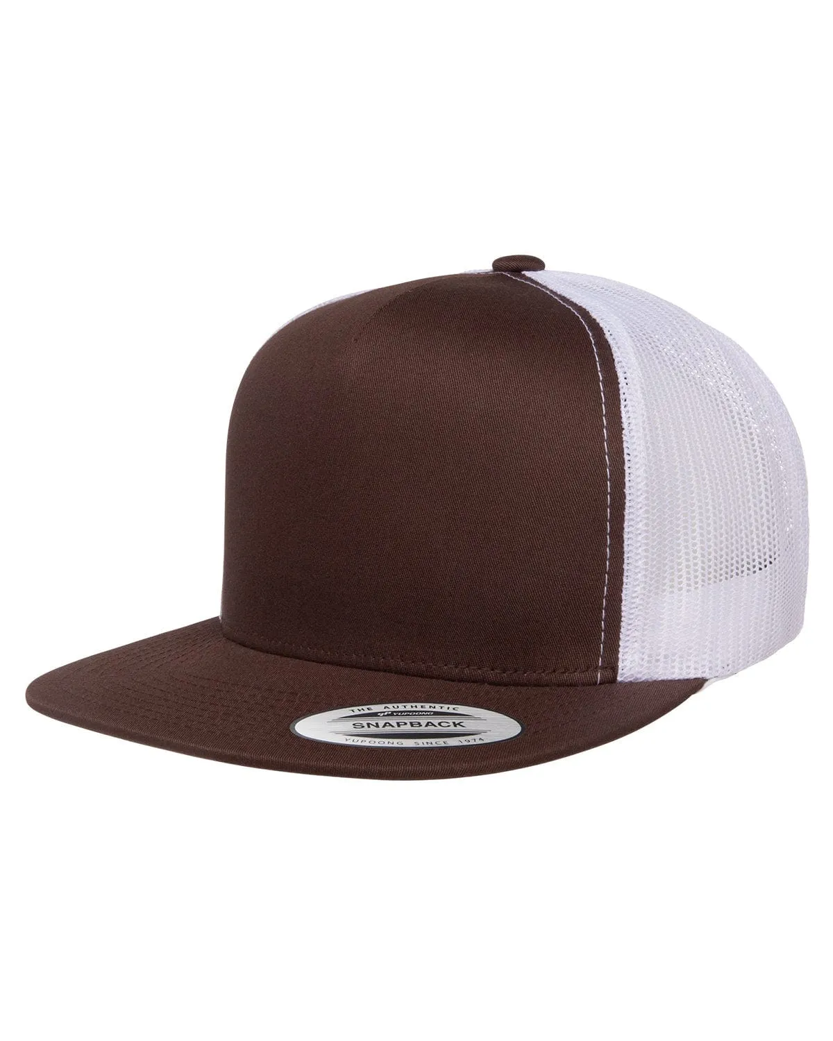 Yupoong Adult 5-Panel Classic Trucker Cap