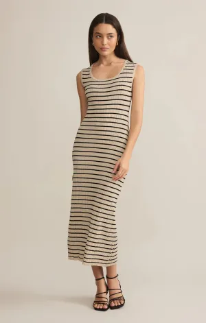 Z Supply Gisele Stripe Midi Dress