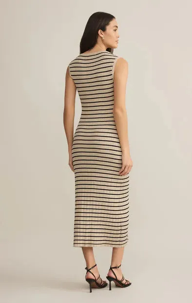 Z Supply Gisele Stripe Midi Dress